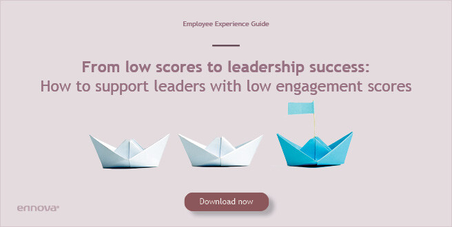 Download guide "How to support leaders with low engagement scores"